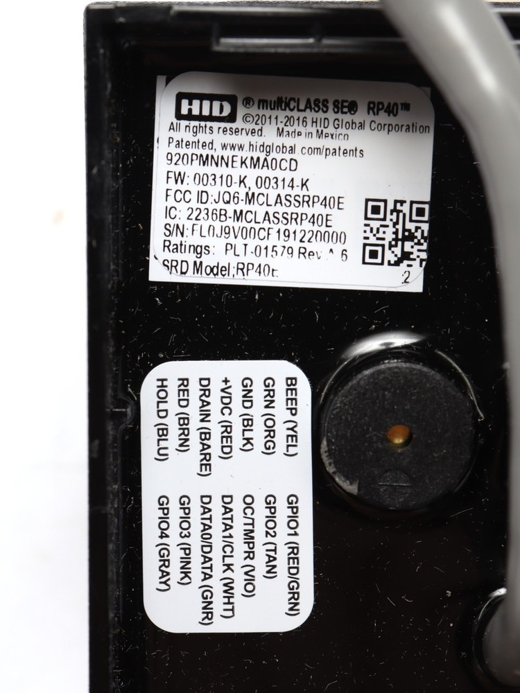 HID 920PMNNEKMA0CD Multiclass RP40 Smart Card Reader