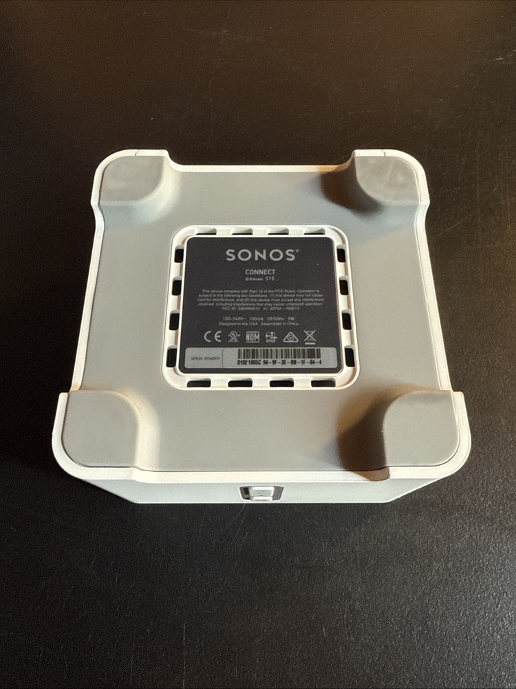 Sonos Connect 2nd Gen S2 Compatible- Home Audio Receiver; Fully Functional