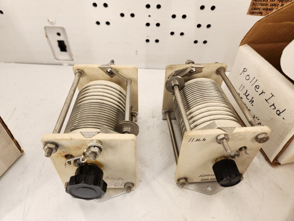 Lot of 4 Vintage Induction Rolls & Rollers. Ham Radio. Various Brands