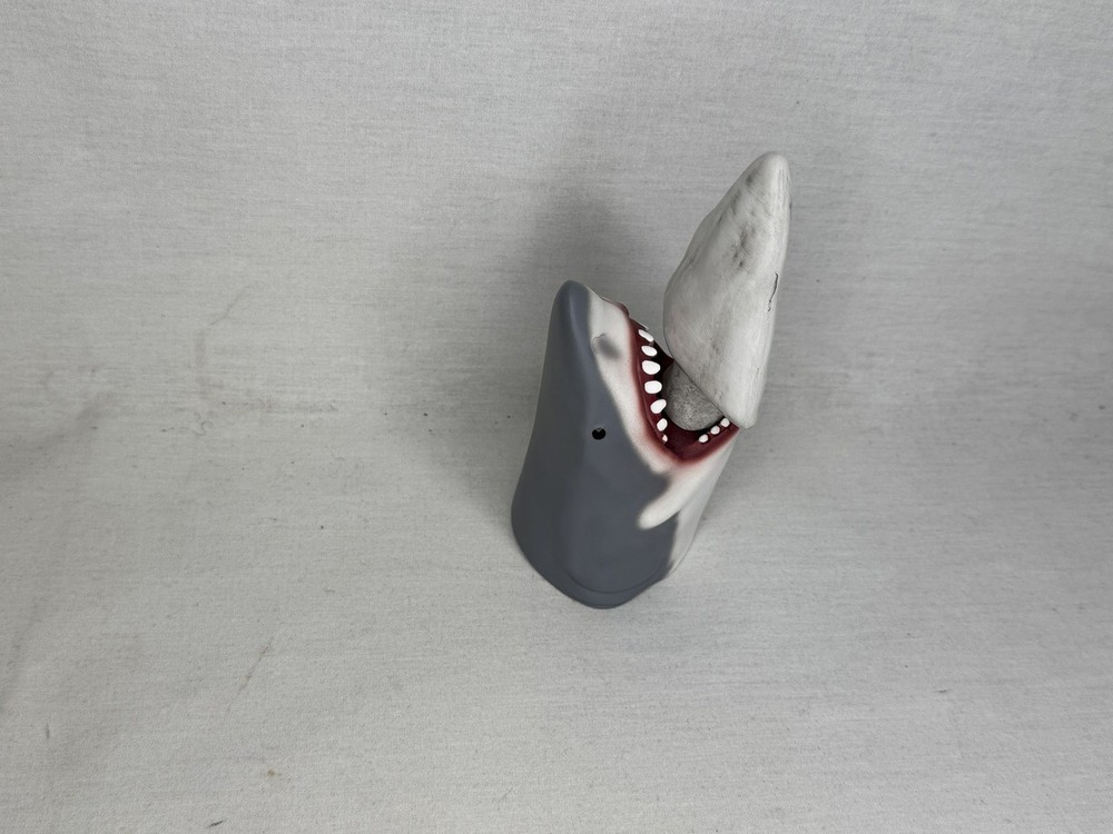 Jaws, Bruce Shark Tooth and Stand, Solid Resin, Display Plaque, Prop Replica