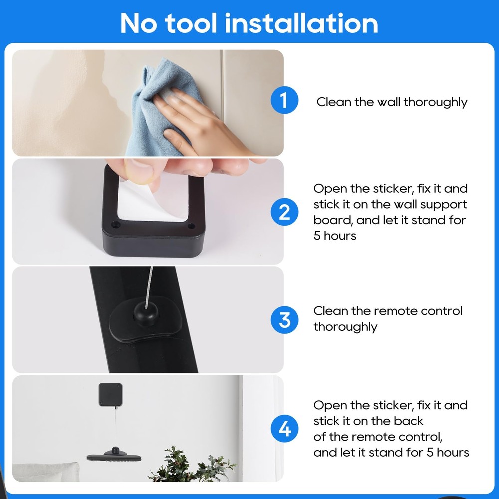 Retractable Remote Control Tether Lock: 6.5 retractable remote control tether