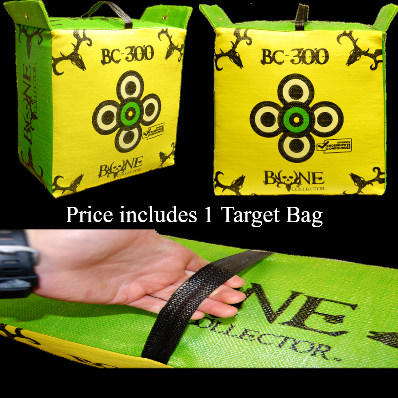 BC-300 Field Point Archery Target Bag - 2 Sides 10 Dots Compound & Crossbow Comp