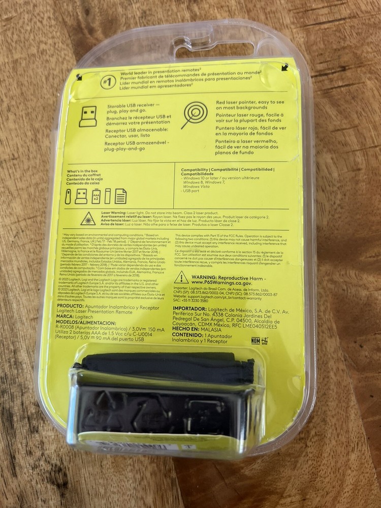 Logitech R400 Laser Presentation Remote - NEW & SEALED