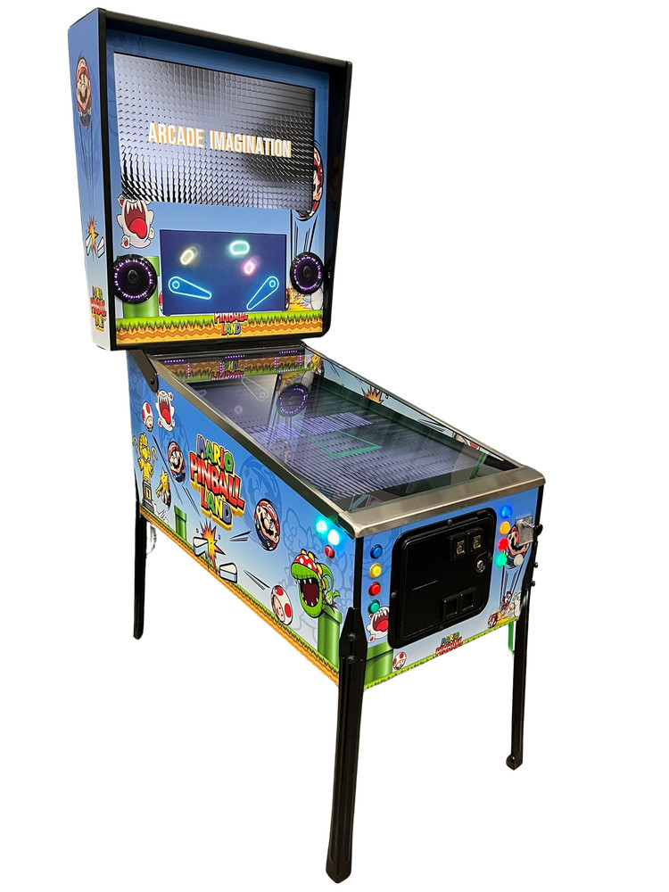 Virtual Pinball 4K 43" Mario Theme