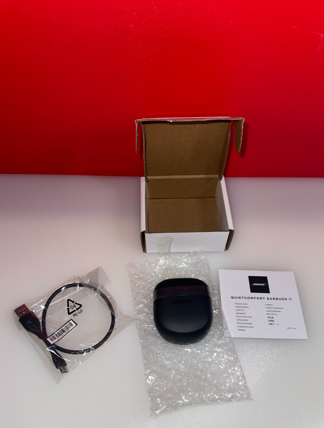 BOSE Charging Case only for - Quiet Comfort II & QC Ultra - Black