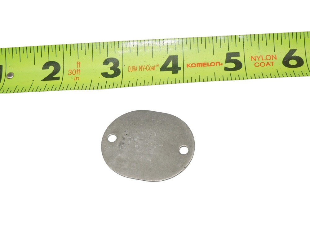 Original WWII USCG Coast Guard 1942 Named Dog Tag CA8