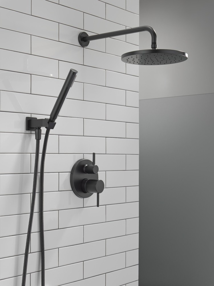 Delta 342702 Modern Round Non Shared Function Shower System - Bronze