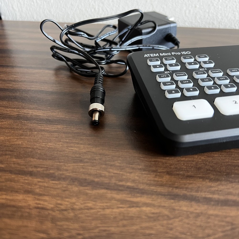 Blackmagic Design ATEM Mini Pro ISO Live Stream HDMI Video Switcher