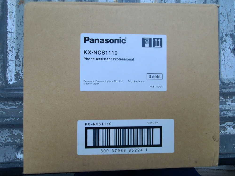 Panasonic Phone Assistant Pro Software kx-ncs1110. NIB