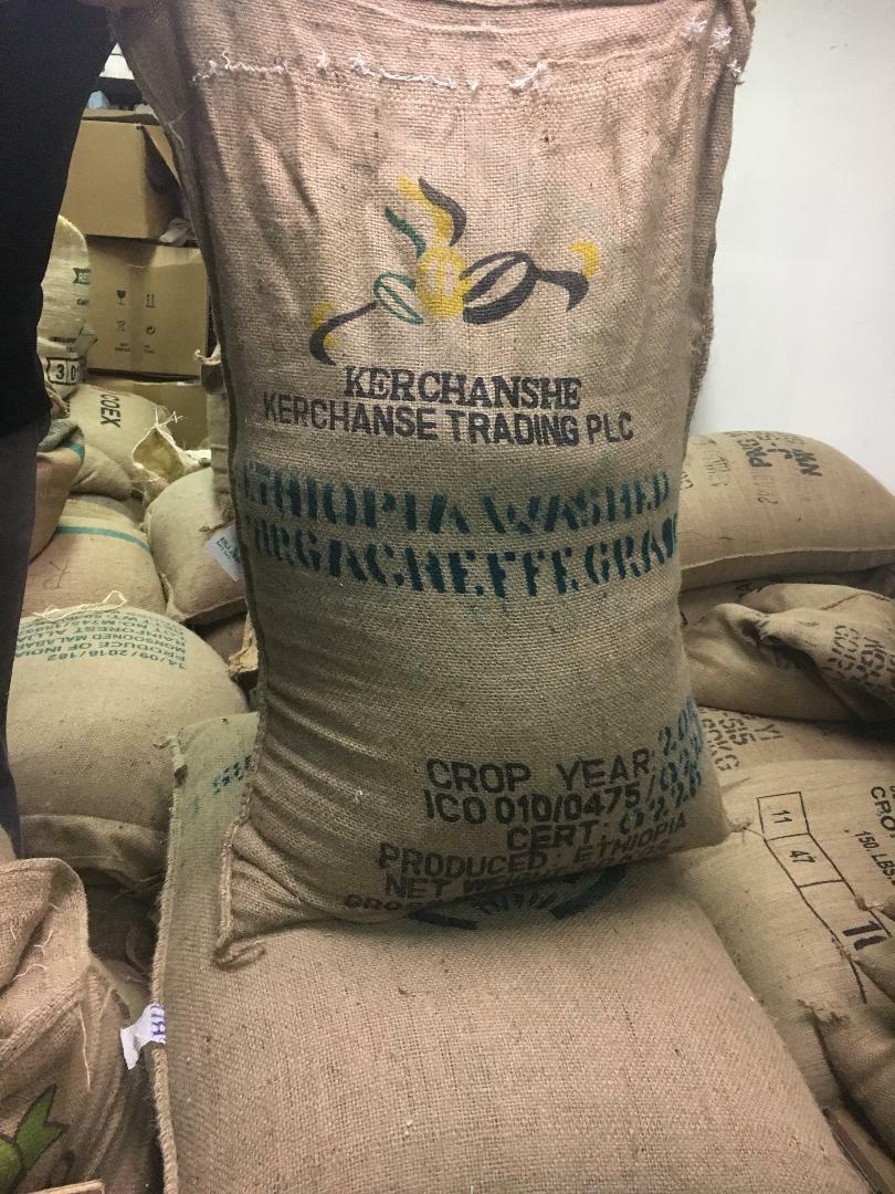 5 LB ETHIOPIAN ETHIOPIA YIRGACHEFFE UNROASTED GREEN COFFEE BEANS - ARABICA