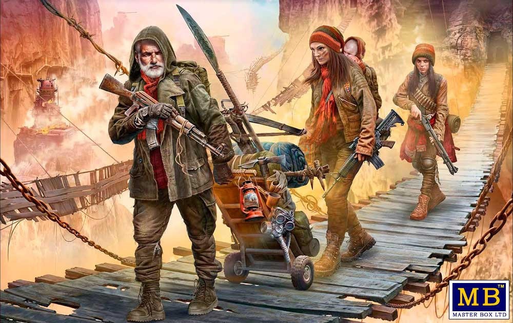 1/24 Master Box Post-Apocalyptic The last Bridge