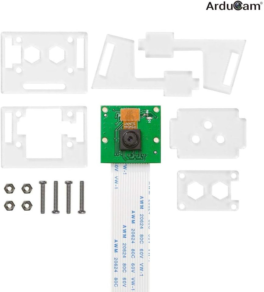 for Raspberry Pi Camera Module with Case, 5MP 1080P for Raspberry Pi 5, 4, 3/3B+
