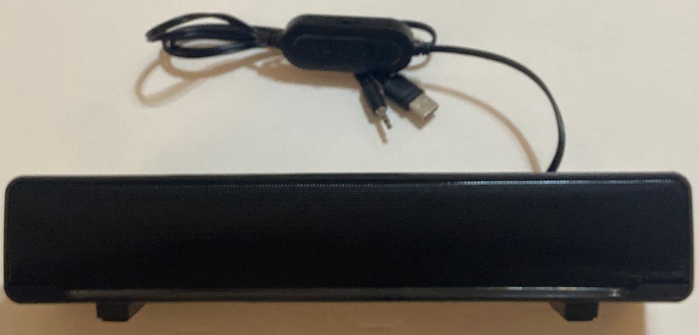 Phission Computer Stereo Speaker Bar FD0004 Usb Powered 3.5mm Connection