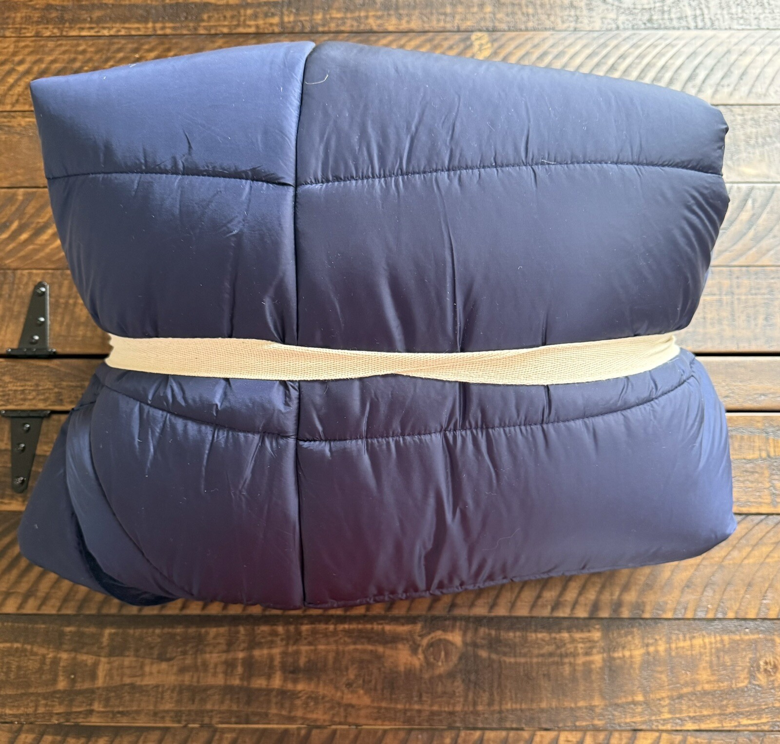 Pottery Barn Teen Navy Puffer Bean Bag Chair Slipcover Only