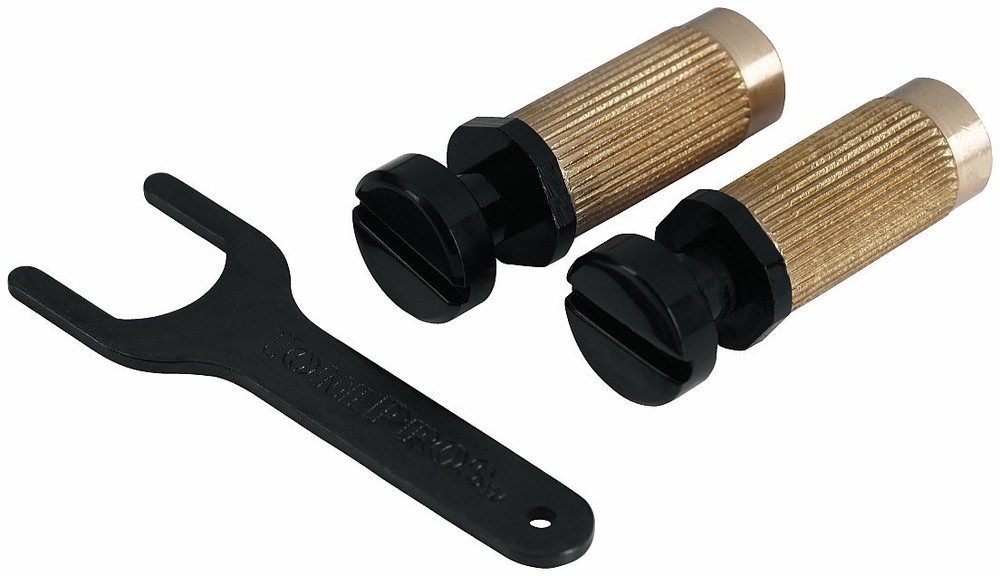 SS1-B TonePros Standard (US Thread) Small Cap (Gibson Size) Locking Stud, Black