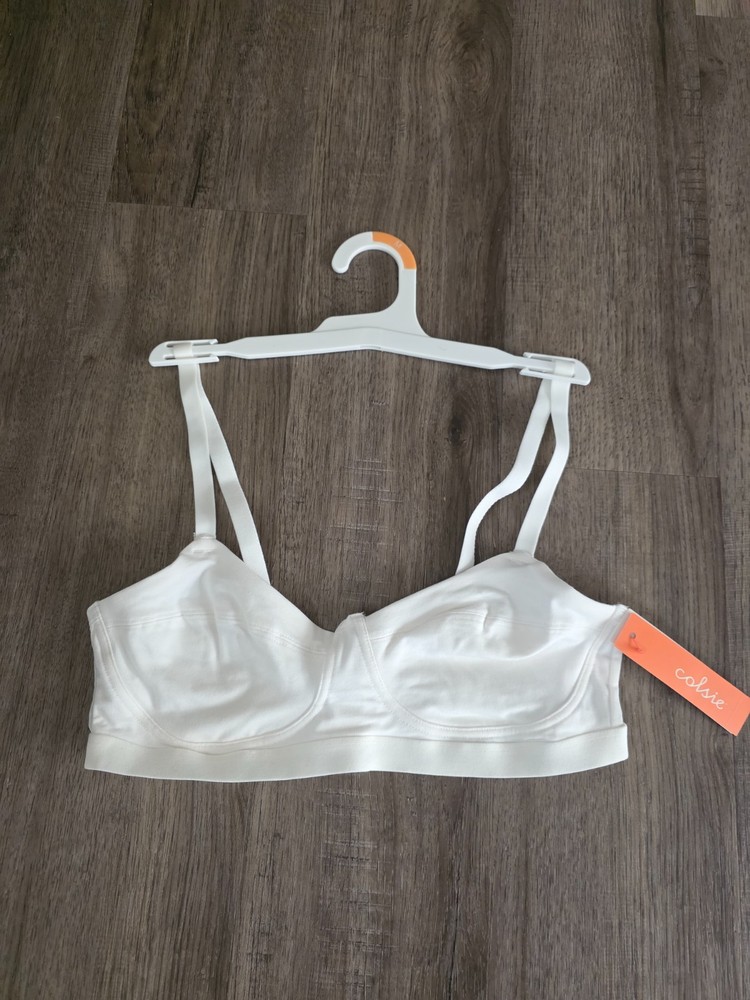 Womens Juniors Colsie off-white Bra Medium NWT