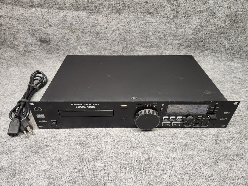 American Audio Model UCD-100 Compact Disc CD/MP3 Player *Tested*
