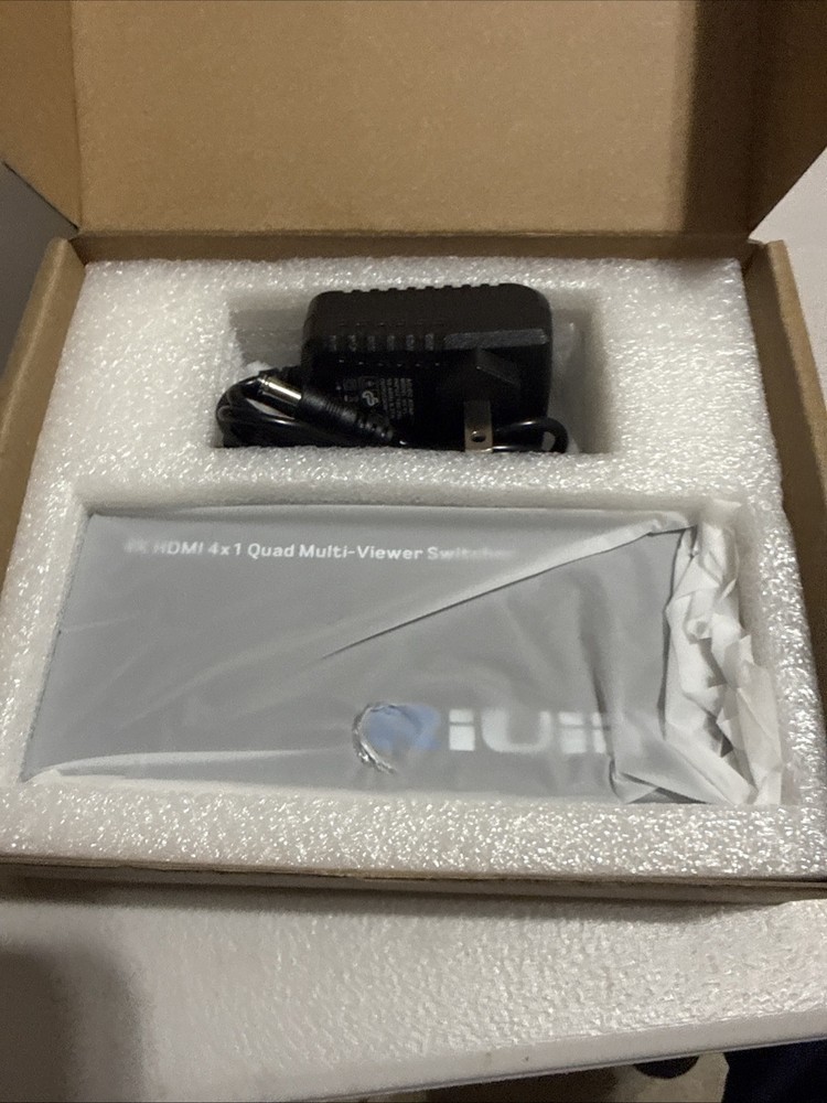 RiUiiN 4k 4x1 HDMI Multi Viewer Switch