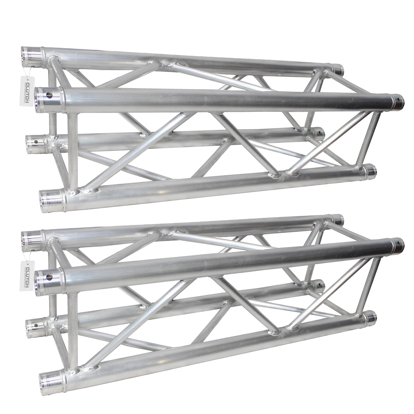 3.28ft/1.0M Lighting Stand Stage Square Aluminum F34 Box Truss Segments Pair