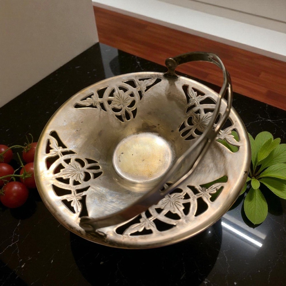 Farberware Silver-Plated Decorative Bowl with Handle READ (DB2)