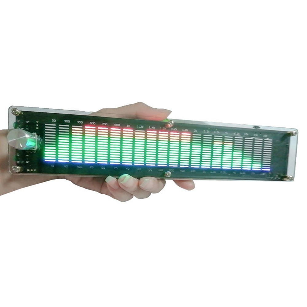 VU Meter Indicator Music Spectrum Analyzer 20 Segment 15 Level LED Display w/DSP