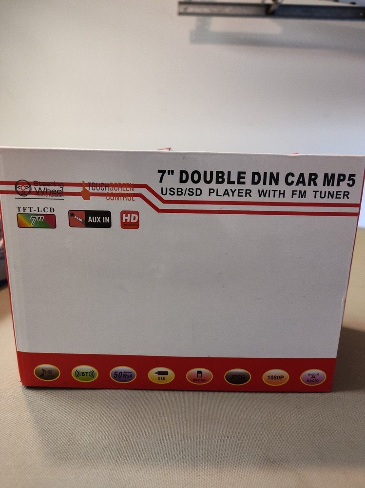 7" Car DIN MP5 player