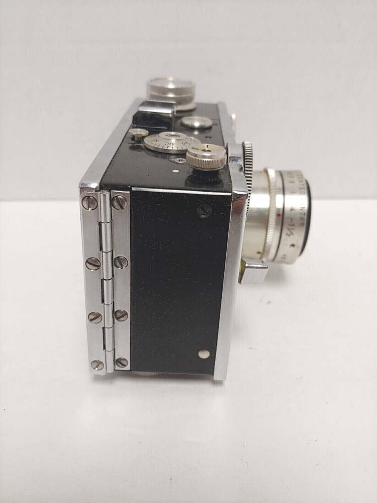 Vintage ARGUS Rangefinder Camera With Leather Protective Case - Untested/As-Is