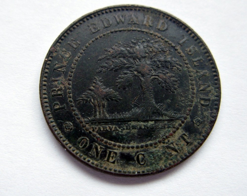 1871 Prince Edward Island One Cent