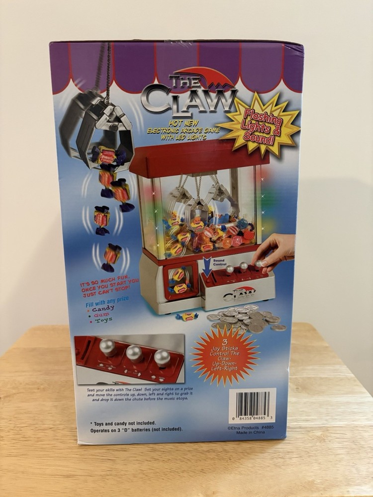 Arcade Claw Machine Candy Grabber