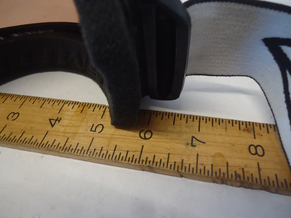 Smith Optics Ski Goggles Adjustable Ventilated Black Frame Motorcycle