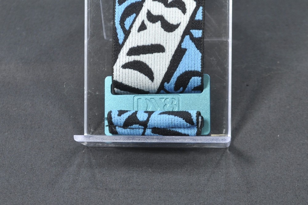 DV8 Feather Light Strap - "Sticker Bomb" – Light Blue