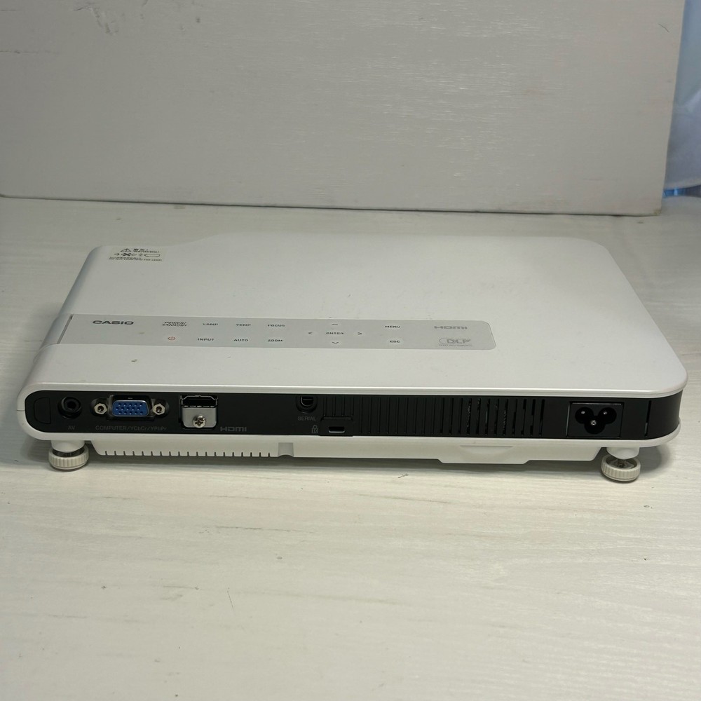 Casio Projector Tested HDMI VGA w Speaker Remote CD