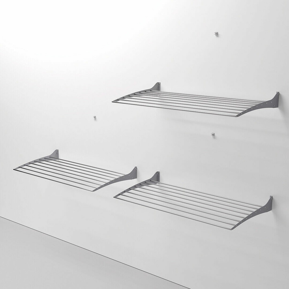 Wall mounted clothesline, foldable wall mounted clothesline, Foxydry Fold