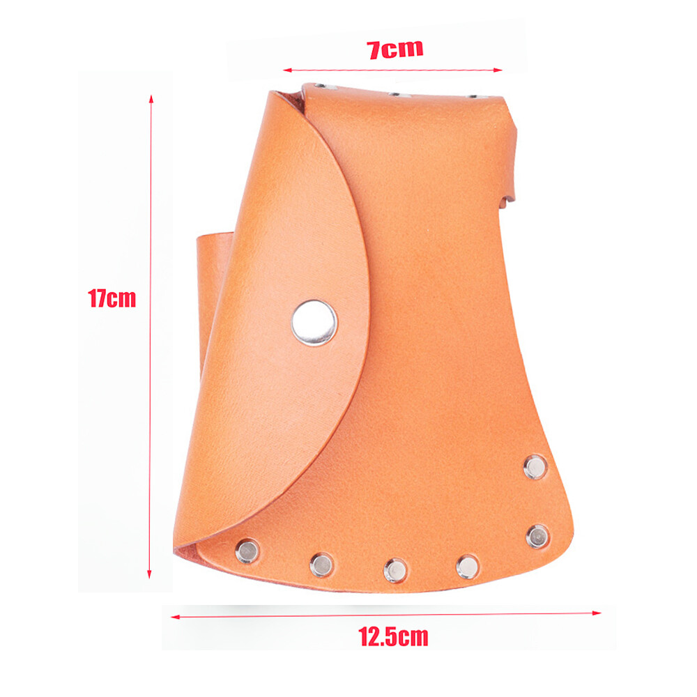 PU Leather Axe Blade Cover Sheath Head Holster Hatchet Protector Protetive Case
