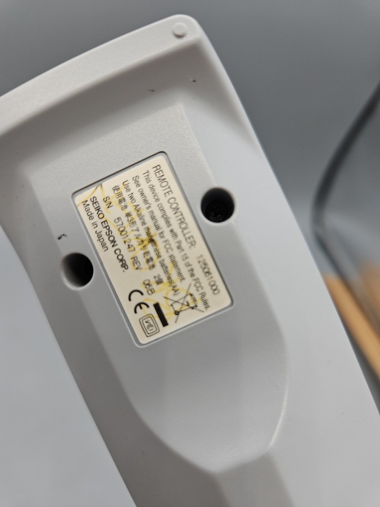 Genuine Epson 125061000 Projector Remote Control - Tested Working