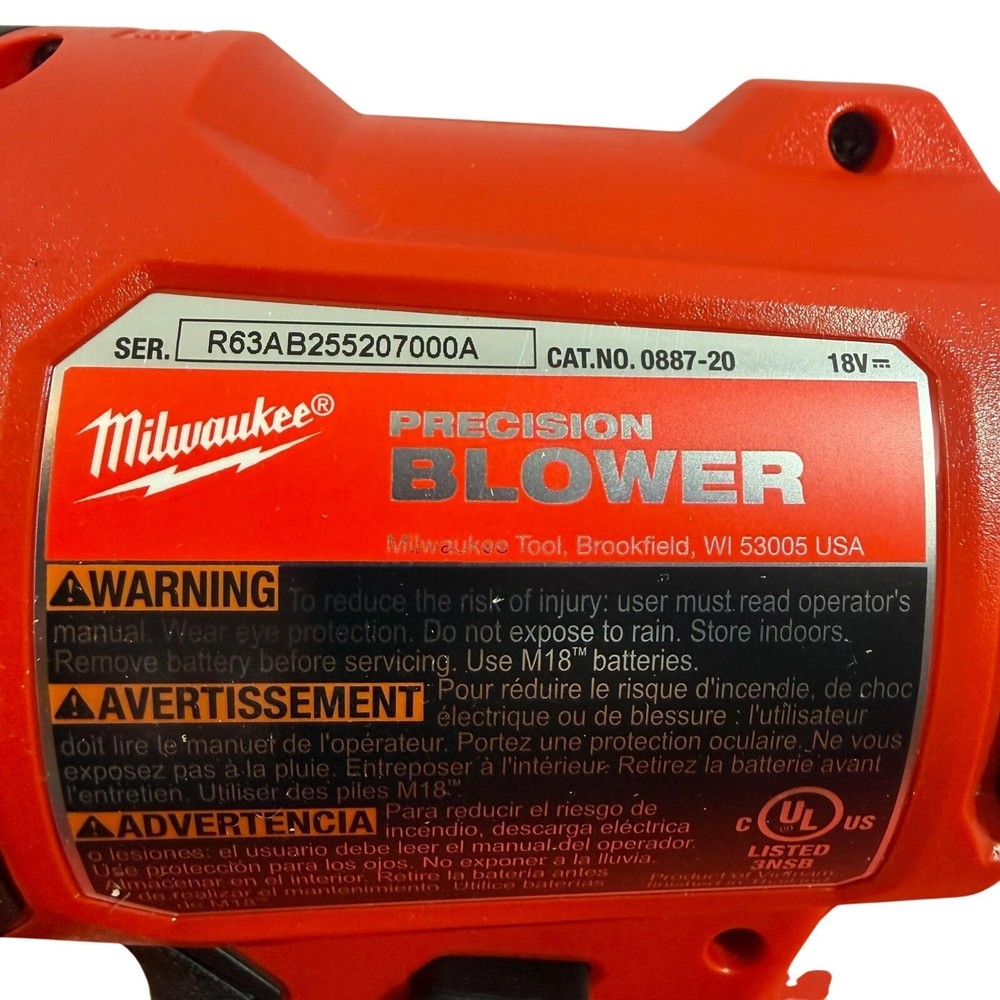 Milwaukee M18 Precision Blower