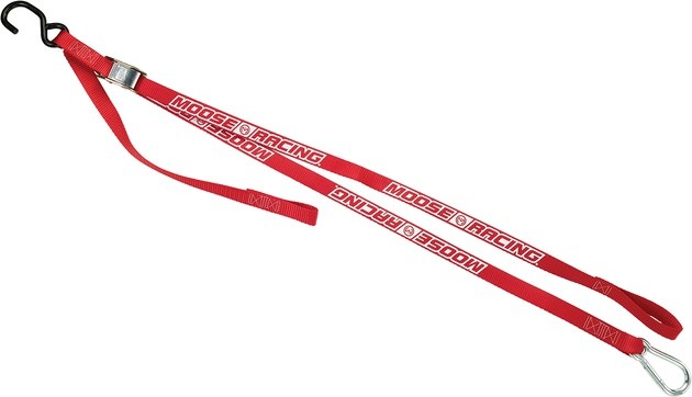 Moose Carabineer Tie-Down Straps Red