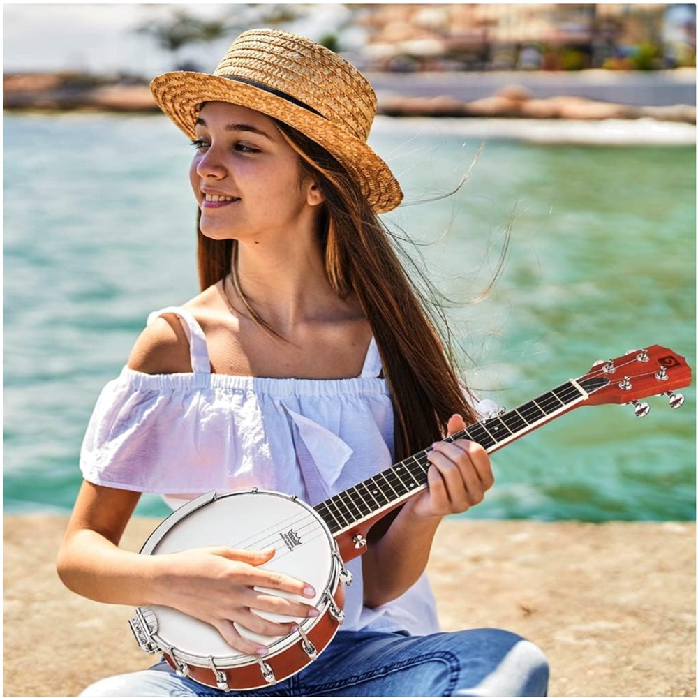 Beginner 5 String Banjo with Mahogany Body-