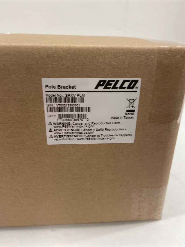 Pelco SRXV-PLM Pole Mount Bracket