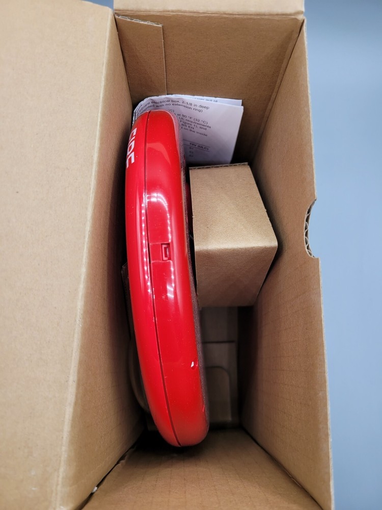 NEW Edwards EST Signal Multi CD Speaker Strobe GCFR-S7VM Red Selectable