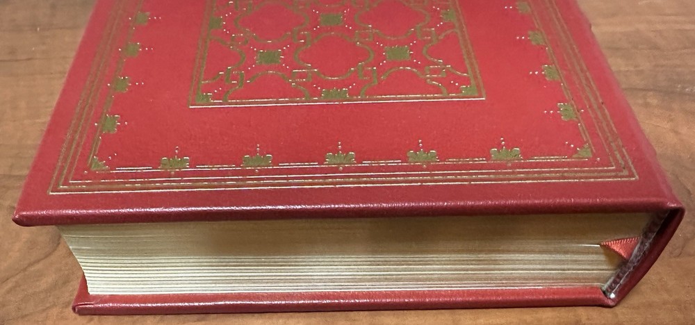 The Americans: The Democratic Experience, Daniel Boorstin, Franklin Lib, Leather