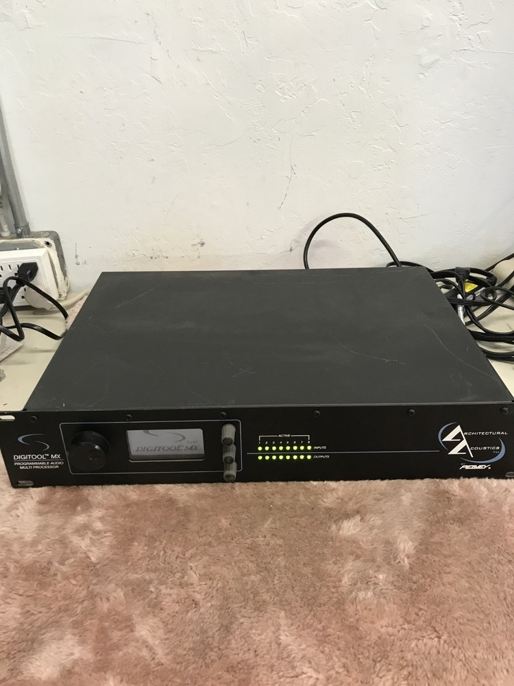 Architectural Acoustic by Peavey Digitool MX Programmable audio multi processor