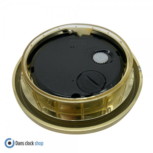72mm Quartz Replacement Gold Bezel Clock Insert Arabic Numerals For 56-58mm Hole