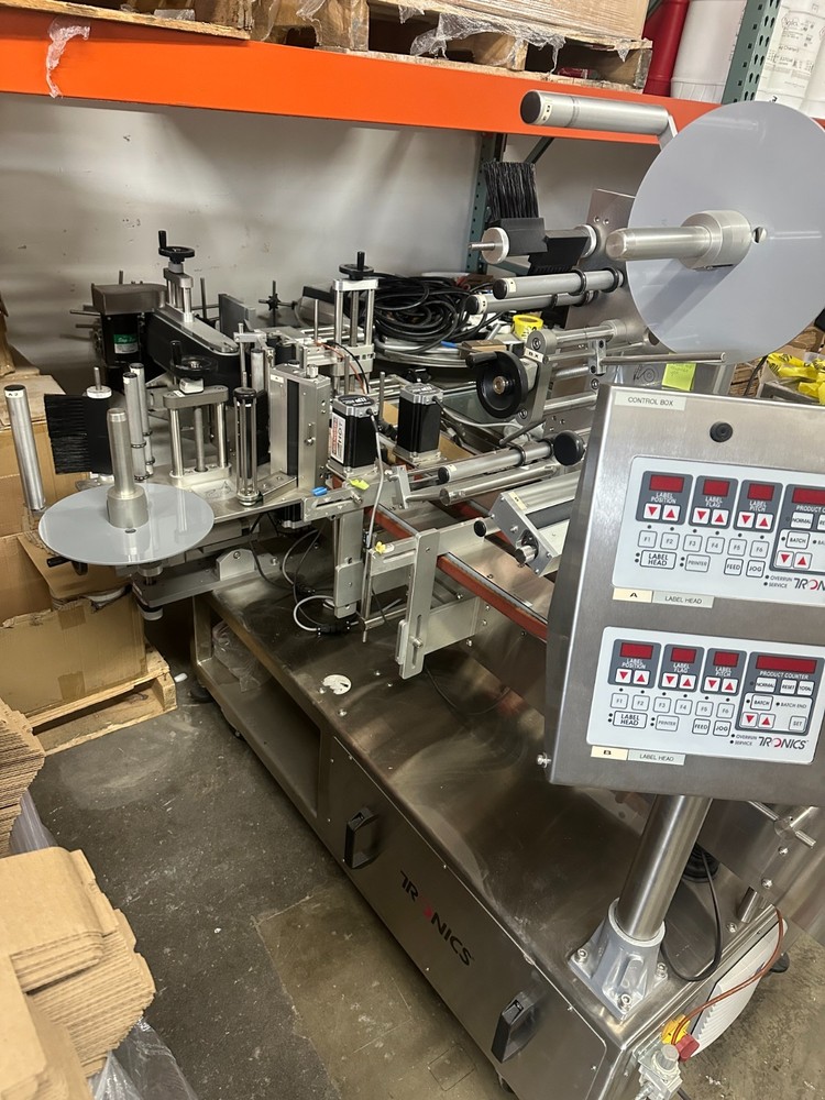 2020 Tronics Series 3 Automatic Labeling Machine - Excellent Condition.