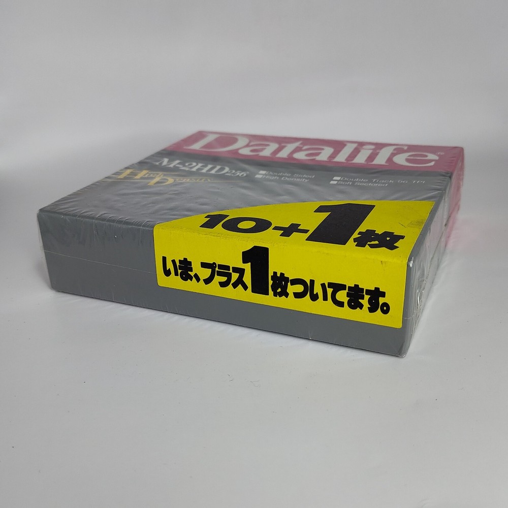 Datalife High Density Sealed Box M-2HD256 Vintage Computing NOS