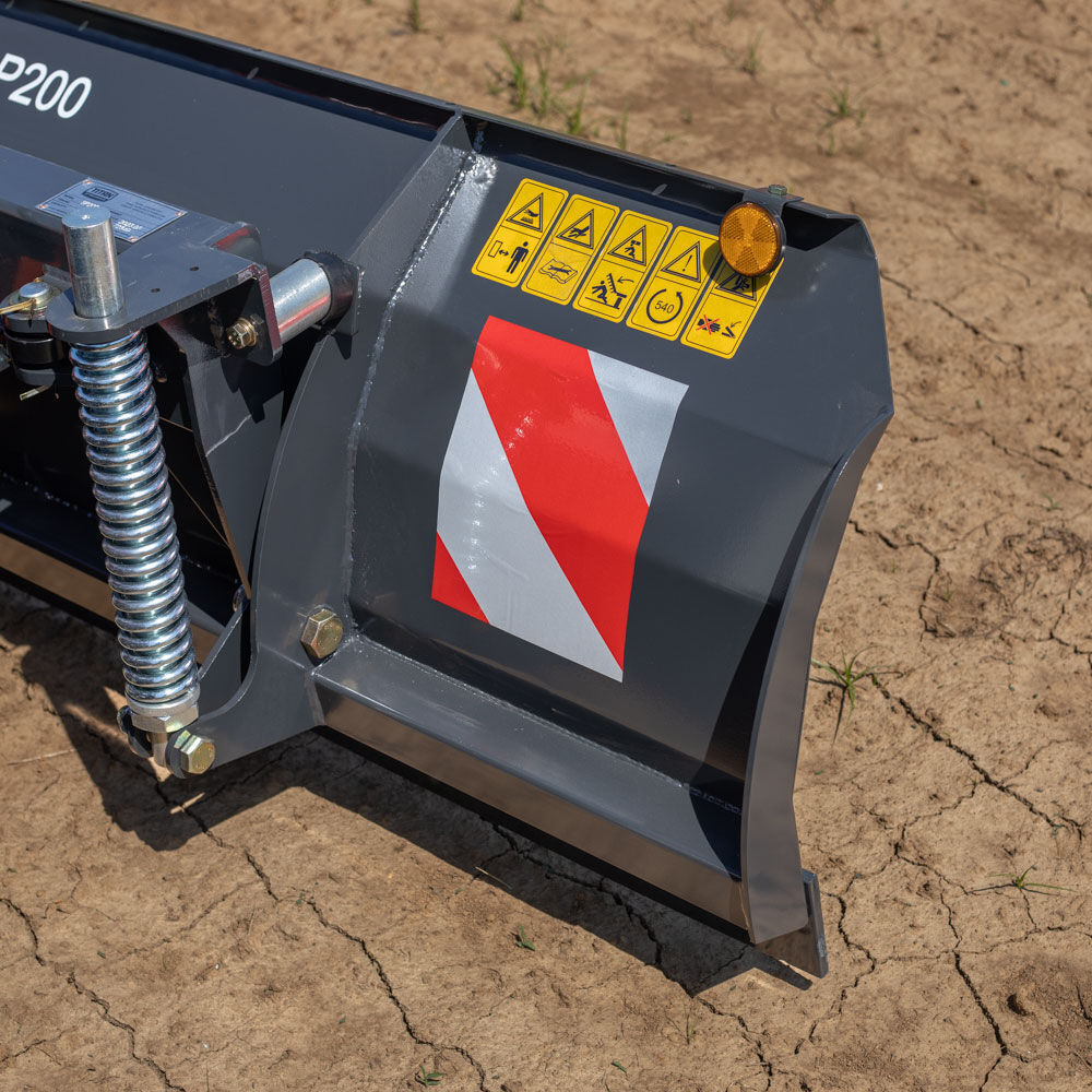 Titan Attachments 79" Hydraulic Skid Steer Dozer Blade, SSQA