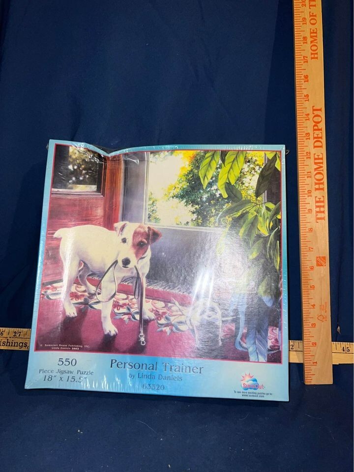 Jack Russell Terrier “Personal Trainer” Puzzle