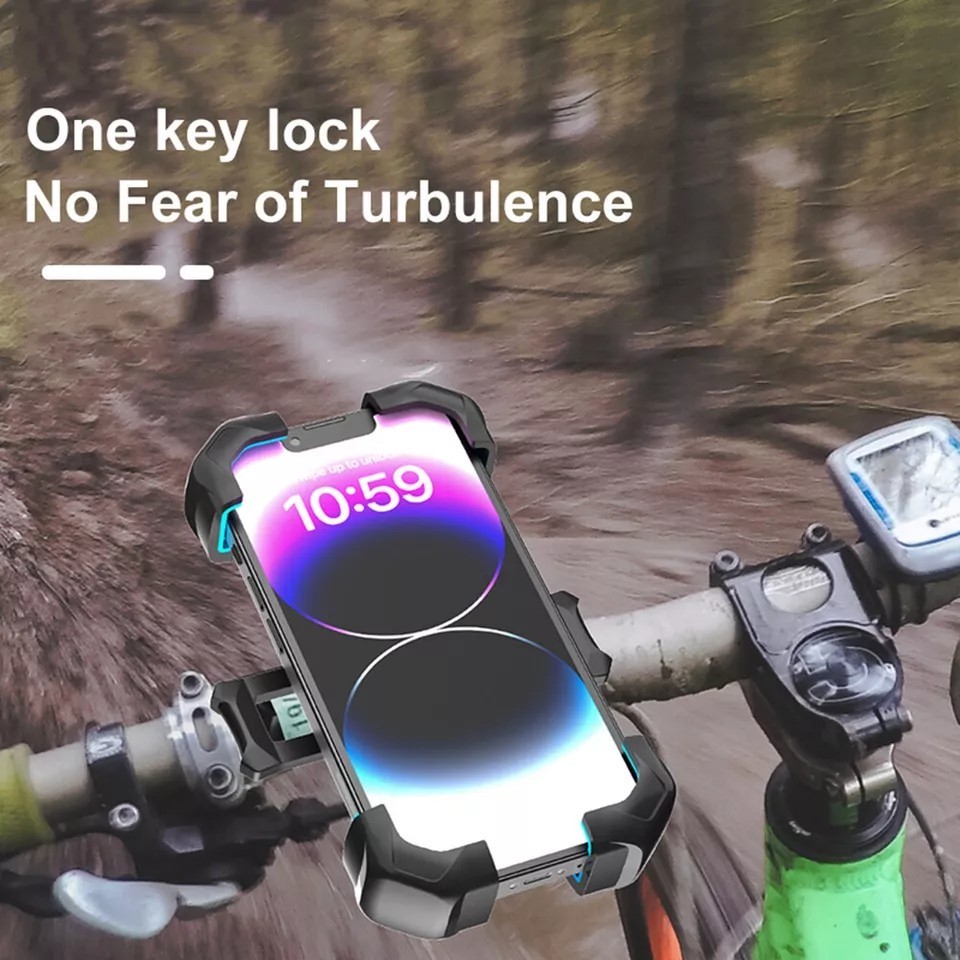 Motorcycle Bike Handlebar Mount Holder Bicycle For iPhone Samsung Cell Phone GPS
