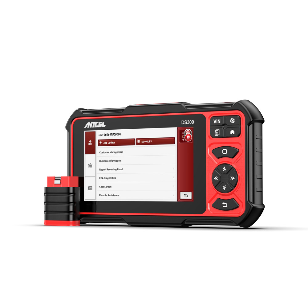 ANCEL DS300 Automotivo OBD2 Scanner Diagnostic Tool Active Test ECU Coding