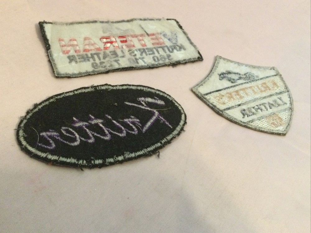 Kritter’s Leather 3 Patches